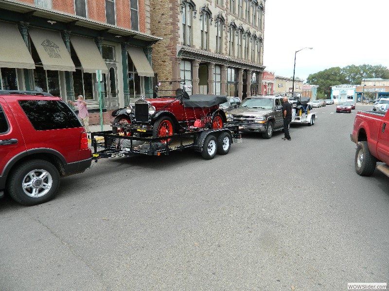 The Peterson's 1927 touring