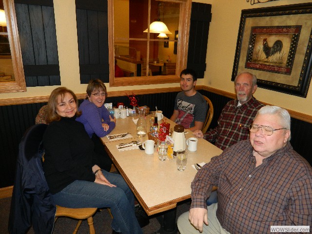 Loraine (Dante's mother), Linda, Dante, Dean and Bruce