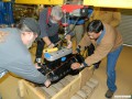 Positioning the engine