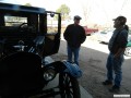 Steve brought his 1925 coupe for a door striker plate adjustment.