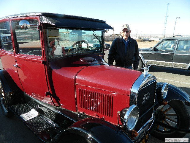 Don Mitchell and his 1927 Tudor