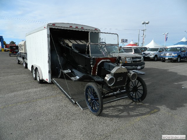 Skip's rare nickel-plated 1914 touring