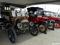Skip's 1914 touring, Dave's 1917 pickup, and Kirk's 1927 touring