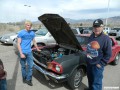 Jay's 1966 Mustang with Don (right)