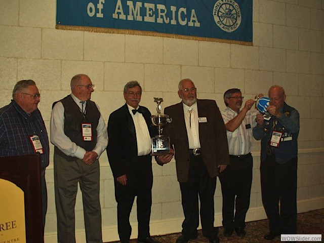 Larry with former Rosenthal Award recipients