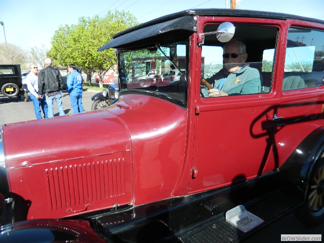 Don and his 1927 Tudor.