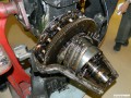 The engine with hogs head removed
