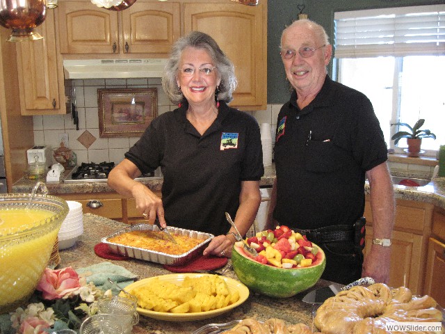 Tn'Vittles hosts Neil and Mary Ann O'Brien