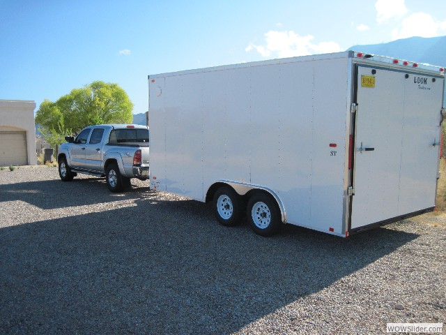 Mark and Susan's new 16ft trailer