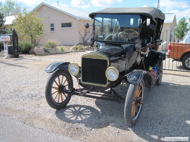 The O'Brien's 1916 touring