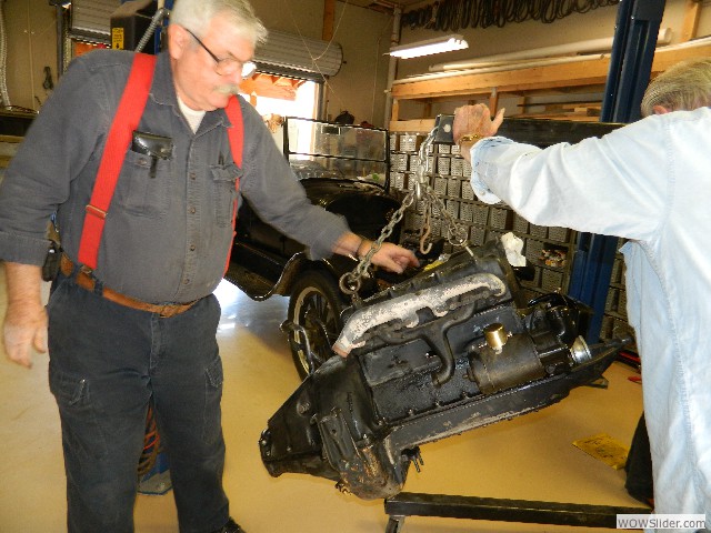 Bob's engine ready for installation