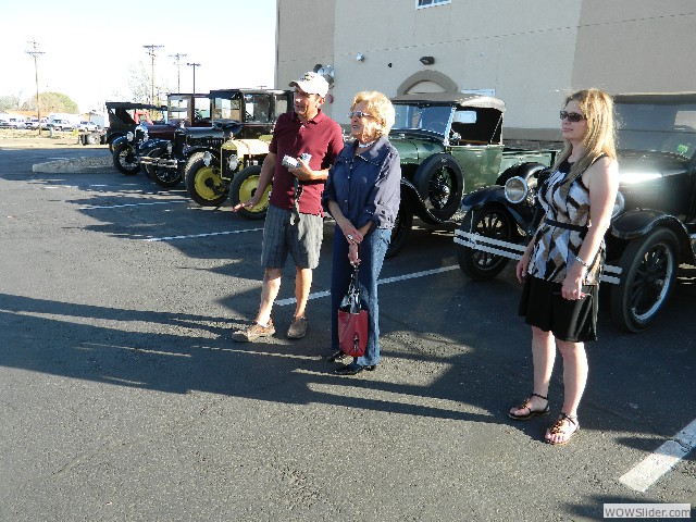 Orlando and Melody Ortega with Marjorie Gennaro (wife of Dr. Tony Gennaro, Eastern NM University)