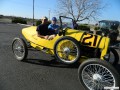 Larry returing from a short ride with Ethan Ortega in his 1921 Model T Faultless speedster