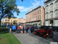 Tin Lizzies gathering for pre-tour instructions